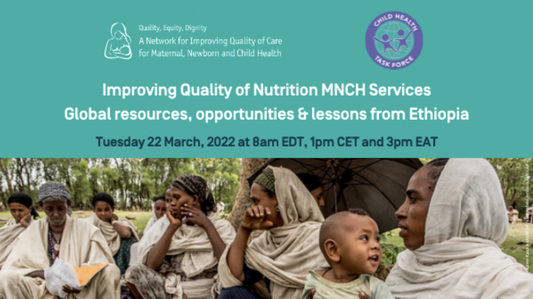 Webinar  Improving the quality of nutrition maternal, newborn and child  health services - SSNC Implementation Toolkit